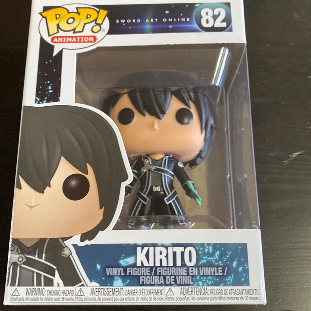 kirito funko pop! from sword art online